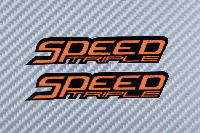Sticker de adorno SPEED TRIPLE Sticker de adorno SPEED TRIPLE
