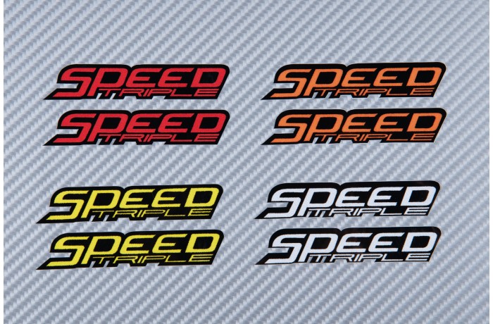 Sticker de adorno SPEED TRIPLE