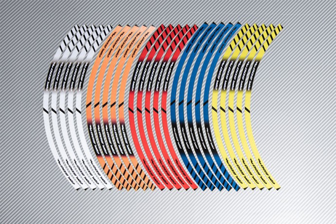 Strisce nastro adesivo racing per cerchio ruota HONDA CBR 600 RR