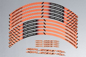 Strisce nastro adesivo racing per cerchio ruota HONDA CBR 600 RR