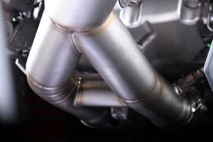 Manguito de conexión en Y / Y Pipe con decatalizador BMW S1000RR 2010 - 2014 Manguito de conexión en Y / Y Pipe con decatalizador BMW S1000RR 2010 - 2014