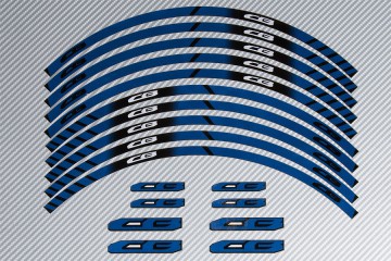Strisce nastro adesivo racing per cerchio ruota HONDA CB Strisce nastro adesivo racing per cerchio ruota HONDA CB