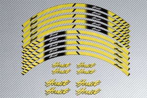 Strisce nastro adesivo racing per cerchio ruota HONDA HORNET Strisce nastro adesivo racing per cerchio ruota HONDA HORNET