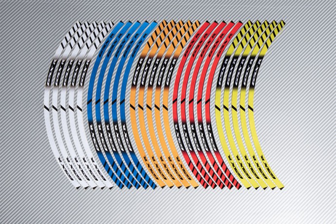 Strisce nastro adesivo racing per cerchio ruota SUZUKI GSXR