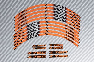 Stickers de llantas Racing KAWASAKI Z750 Stickers de llantas Racing KAWASAKI Z750