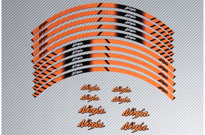 Stickers de llantas Racing KAWASAKI NINJA Stickers de llantas Racing KAWASAKI NINJA