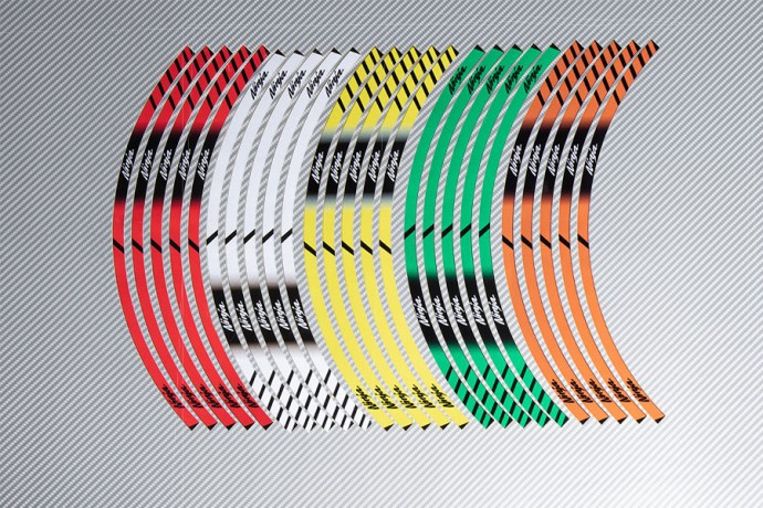 Strisce nastro adesivo racing per cerchio ruota KAWASAKI NINJA