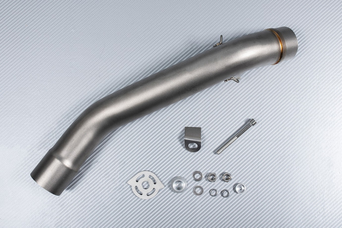 Tube intermédiaire / Mid Pipe pour échappement KAWASAKI Z750 & Z750S 2004 - 2007 Tube intermédiaire / Mid Pipe pour échappement KAWASAKI Z750 & Z750S 2004 - 2007