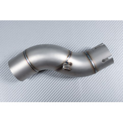 Tube intermédiaire / Mid Pipe pour échappement YAMAHA YZF R6 2006 - 2016