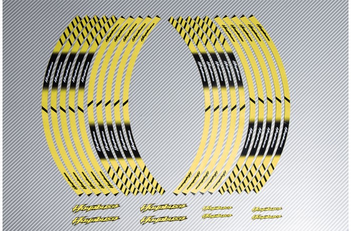 Racing Klebstoff-Felge-Rad-Streifen SUZUKI HAYABUSA Racing Klebstoff-Felge-Rad-Streifen SUZUKI HAYABUSA