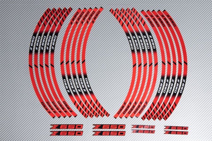 Liseret de jante racing KAWASAKI - Modèle Z650