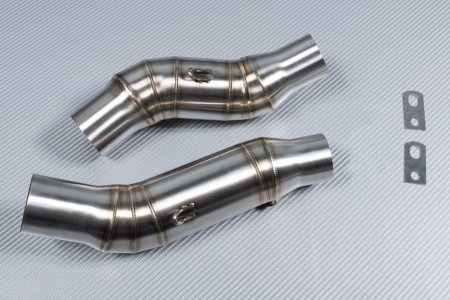 Tube intermédiaire / Mid Pipe pour échappement KAWASAKI Z1000 2010 - 2013