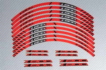 Strisce nastro adesivo racing per cerchio ruota KAWASAKI Z800
