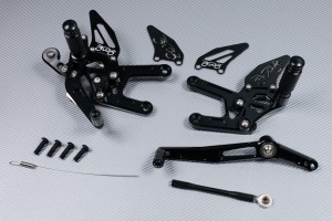 Commandes reculées AVDB YAMAHA YZF R6 / RACE 2017 - 2024