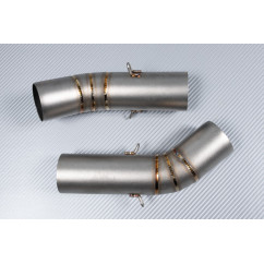 Tube intermédiaire / Mid Pipe pour échappement DUCATI SBK 848 & 1098 & 1198 / EVO / SP / S / R 2007 - 2012