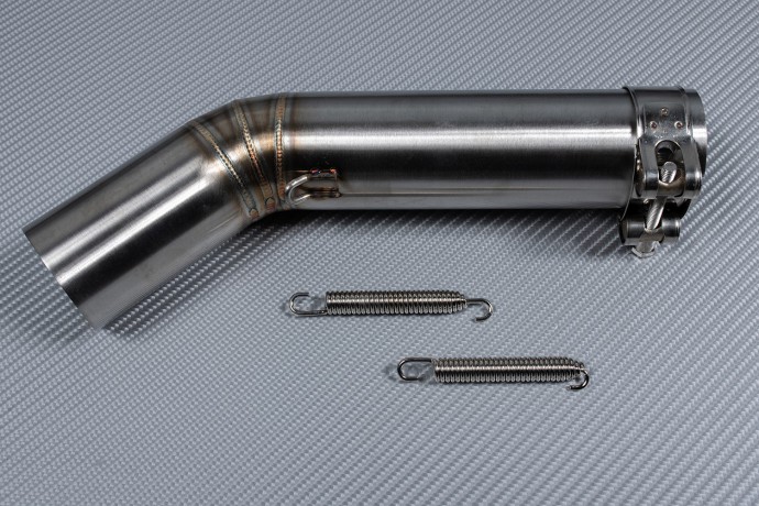 Conexion / Mid Pipe con decatalizador específico para SUZUKI GSXR 600 / 750 2006 - 2007 Conexion / Mid Pipe con decatalizador específico para SUZUKI GSXR 600 / 750 2006 - 2007