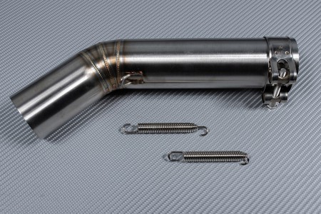 Conexion / Mid Pipe con decatalizador específico para SUZUKI GSXR 600 - 750 2006 - 2007