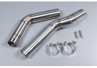 Conexion / Mid Pipe con decatalizador específico para HONDA CBR 1000 RR 2004 - 2007