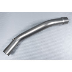 Tube intermédiaire / Mid Pipe décatalyseur pour échappement KAWASAKI ZX10R 2011 - 2020