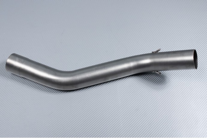 Tube intermédiaire / Mid Pipe décatalyseur pour échappement KAWASAKI ZX6R 636 2013 - 2018 Tube intermédiaire / Mid Pipe décatalyseur pour échappement KAWASAKI ZX6R 636 2013 - 2018