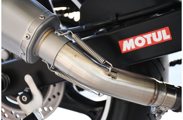 Conexión / Mid Pipe específico para APRILIA RSV4 / Tuono V4 2009 - 2015 Conexión / Mid Pipe específico para APRILIA RSV4 / Tuono V4 2009 - 2015