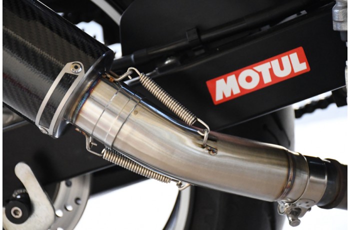 Tube intermédiaire / Mid Pipe pour échappement DUCATI Diavel 1200 2010 - 2018
