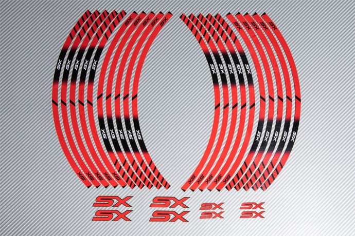 Liseret de jante racing KAWASAKI - Modèle SX Liseret de jante racing KAWASAKI - Modèle SX
