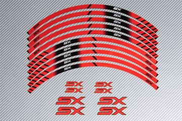 Liseret de jante racing KAWASAKI - Modèle SX Liseret de jante racing KAWASAKI - Modèle SX