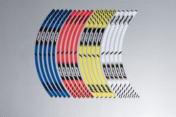 Stickers de llantas Racing YAMAHA - Modelo R6