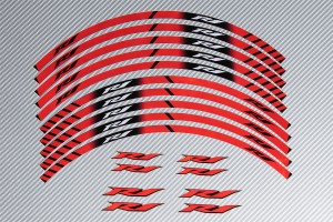 Stickers de llantas Racing YAMAHA - Modelo R1 Stickers de llantas Racing YAMAHA - Modelo R1