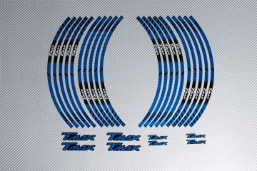 Strisce nastro adesivo racing per cerchio ruota YAMAHA - Modello TMAX