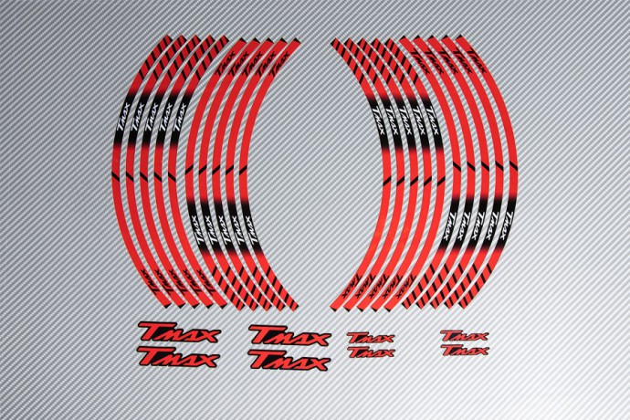 Racing Klebstoff-Felge-Rad-Streifen YAMAHA - Modell TMAX Racing Klebstoff-Felge-Rad-Streifen YAMAHA - Modell TMAX