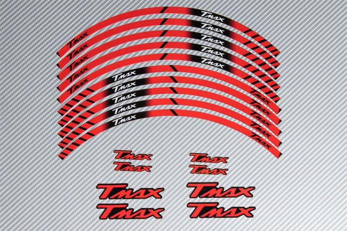 Racing Klebstoff-Felge-Rad-Streifen YAMAHA - Modell TMAX Racing Klebstoff-Felge-Rad-Streifen YAMAHA - Modell TMAX