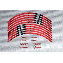 Strisce nastro adesivo racing per cerchio ruota YAMAHA - Modello MT