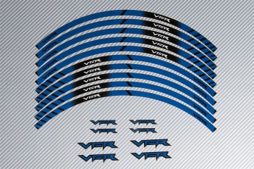 Strisce nastro adesivo racing per cerchio ruota HONDA - Modello VFR Strisce nastro adesivo racing per cerchio ruota HONDA - Modello VFR