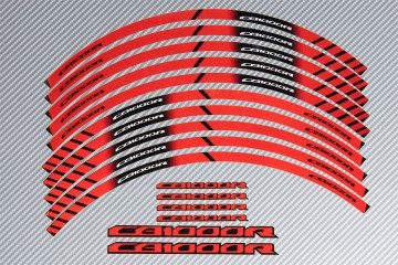 Strisce nastro adesivo racing per cerchio ruota HONDA - Modello CB1000R Strisce nastro adesivo racing per cerchio ruota HONDA - Modello CB1000R