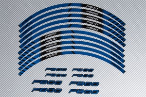 Strisce nastro adesivo racing per cerchio ruota BMW - Modello F800 Strisce nastro adesivo racing per cerchio ruota BMW - Modello F800