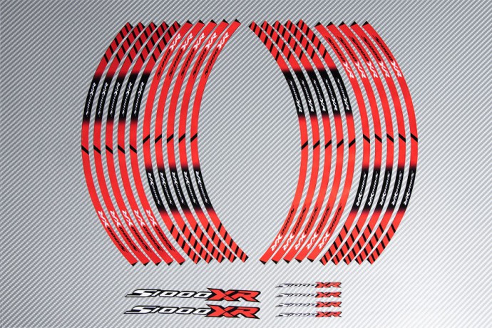 Strisce nastro adesivo racing per cerchio ruota BMW - Modello S1000XR Strisce nastro adesivo racing per cerchio ruota BMW - Modello S1000XR