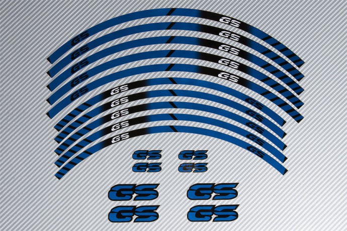 Racing Klebstoff-Felge-Rad-Streifen BMW - Modell GS Racing Klebstoff-Felge-Rad-Streifen BMW - Modell GS