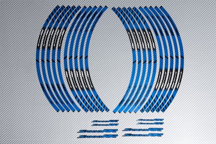 Strisce nastro adesivo racing per cerchio ruota BMW - Modello S1000RR Strisce nastro adesivo racing per cerchio ruota BMW - Modello S1000RR