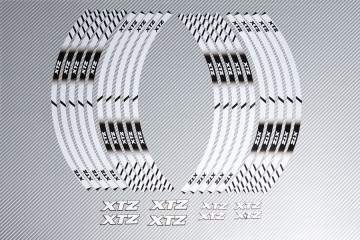 Racing Klebstoff-Felge-Rad-Streifen YAMAHA - Modell XTZ