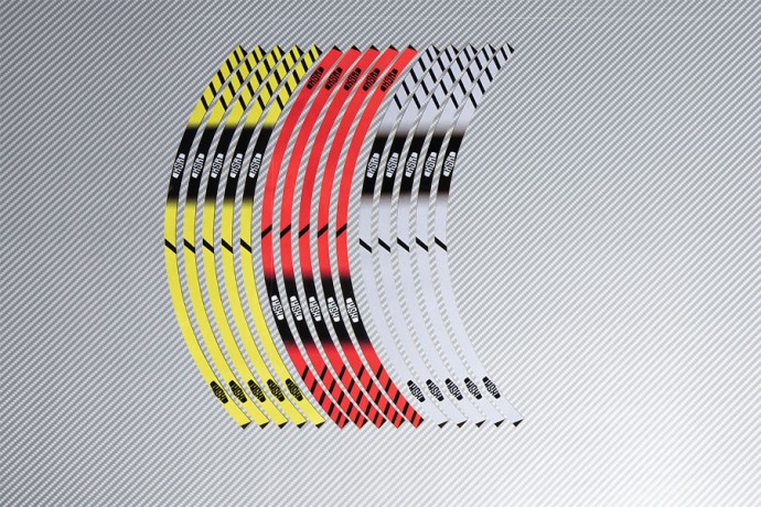 Stickers de llantas Racing YAMAHA - Modelo XSR