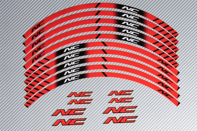 Liseret de jante racing HONDA - Modèle NC