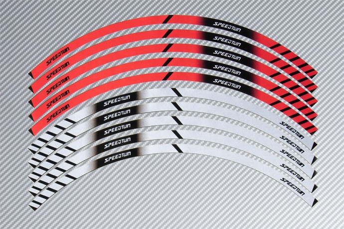 Stickers de llantas Racing  - Modelo Speed Twin