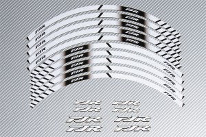 Strisce nastro adesivo racing per cerchio ruota YAMAHA - Modello FJR Strisce nastro adesivo racing per cerchio ruota YAMAHA - Modello FJR