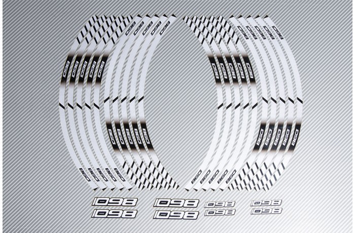 Liseret de jante racing DUCATI - Modèle 1098