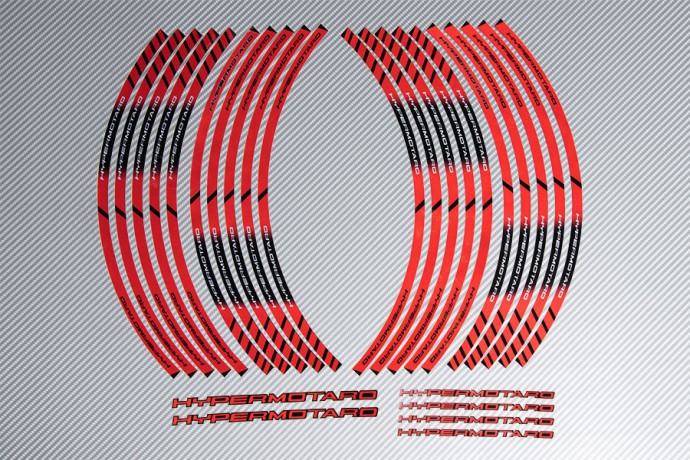 Liseret de jante racing DUCATI - Modèle HYPERMOTARD Liseret de jante racing DUCATI - Modèle HYPERMOTARD