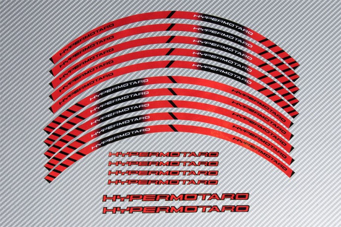 Racing Wheel Rim Tape DUCATI - Model HYPERMOTARD Racing Wheel Rim Tape DUCATI - Model HYPERMOTARD