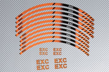 Liseret de jante racing KTM - Modèle EXC