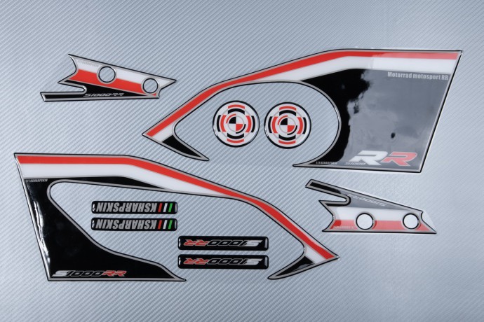 KIT DÉCO / Protection Adhésive pour Tête de fourche BMW S1000RR 2015 - 2018